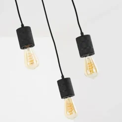 hofstein Suspension Ajaccio Noir, 3 lumières* Suspensions