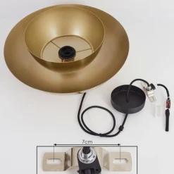 Lampes Vintages & Rétros-hofstein Suspension Albo Noir, 1 lumière