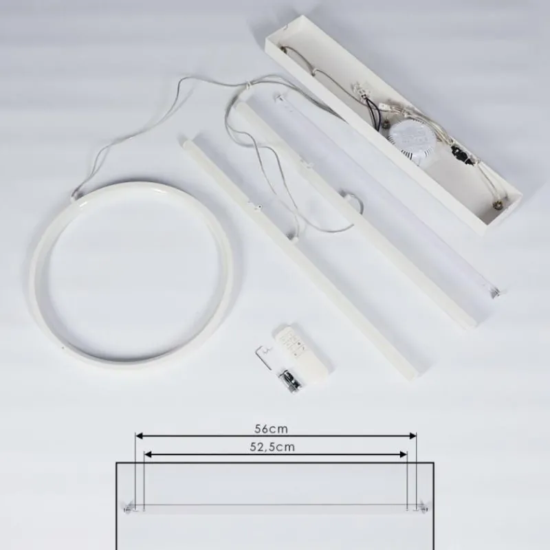 hofstein Suspension Alelua LED Blanc, 1 lumière, Télécommandes