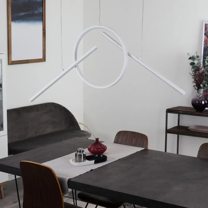 hofstein Suspension Alelua LED Blanc, 1 lumière, Télécommandes