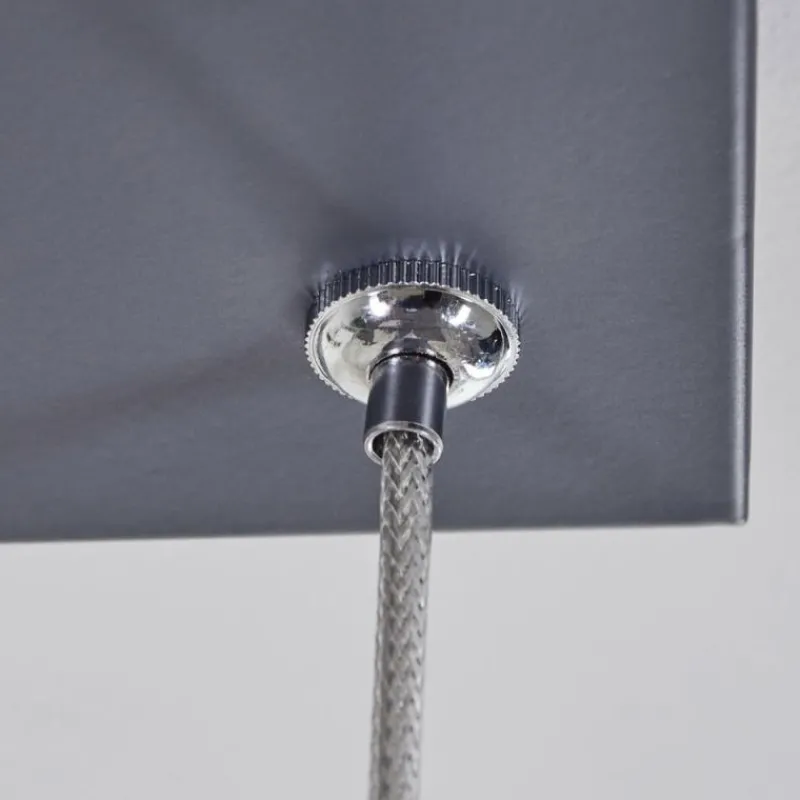 hofstein Suspension Alelua LED Gris, 1 lumière, Télécommandes