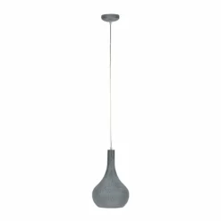 Lampes Industrielles-hofstein Suspension Alenhoven Gris, 1 lumière