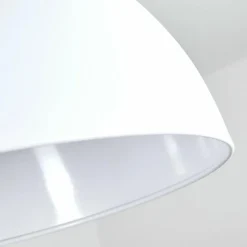 Luminaires Scandinaves-hofstein Suspension Alikata Noir, Blanc, 1 lumière