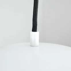 Luminaires Scandinaves-hofstein Suspension Alikata Noir, Blanc, 1 lumière