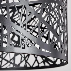 Lampes Industrielles-hofstein Suspension Altoplano Noir, 1 lumière