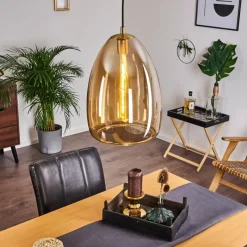 hofstein Suspension Alvares Bronze, 1 lumière