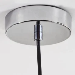 Suspension Verre Fumé-hofstein Suspension Alvares Chrome, 1 lumière