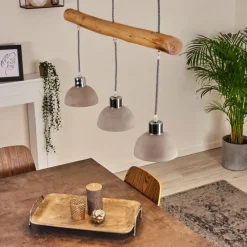 hofstein Suspension Ambri Nickel mat, 3 lumières* Suspensions