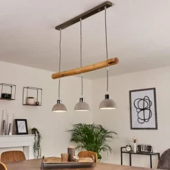 hofstein Suspension Ambri Nickel mat, 3 lumières* Suspensions