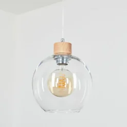 Lampes À Boules-hofstein Suspension Andeer Écru, 1 lumière