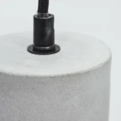 Lampes Vintages & Rétros-hofstein Suspension Annadale Gris, Noir, 4 lumières