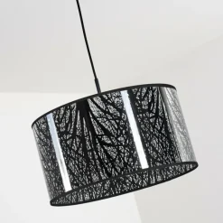 Lampes Vintages & Rétros-hofstein Suspension Annaoplis Noir, 1 lumière