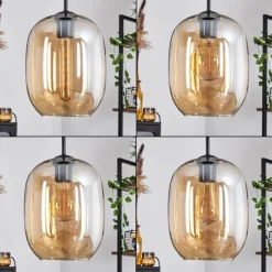 hofstein Suspension Apedo Ambre, 3 lumières