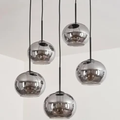 hofstein Suspension Apedo Fumé, 5 lumières