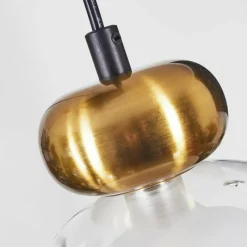 hofstein Suspension Arusi Bronze, Noir, 5 lumières