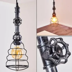 hofstein Suspension Arvika Argenté, 1 lumière* Suspensions