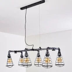 hofstein Suspension Arvika Argenté, 6 lumières* Suspensions