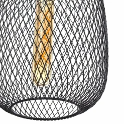 hofstein Suspension Ateponta Noir, 3 lumières