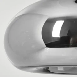 Suspension Verre Fumé-hofstein Suspension Avonlea Noir, 3 lumières