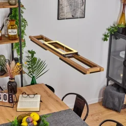 hofstein Suspension Ayajasco LED Écru, Noir, 1 lumière