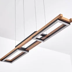 hofstein Suspension Ayajasco LED Écru, Noir, 1 lumière