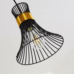 Luminaires Rustiques-hofstein Suspension Ayen Noir, 1 lumière