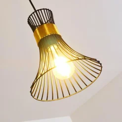 Luminaires Rustiques-hofstein Suspension Ayen Noir, 1 lumière