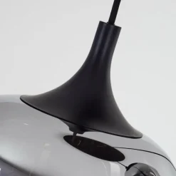 Suspension Verre Fumé-hofstein Suspension Azurara Noir, 3 lumières