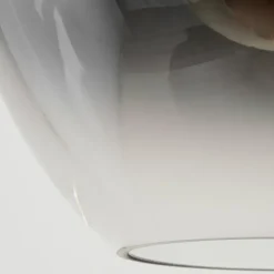 Suspension Verre Fumé-hofstein Suspension Azurara Noir, 1 lumière