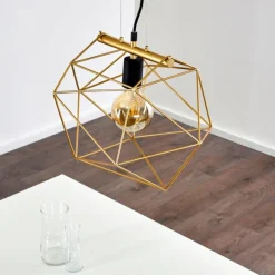 Luminaires Rustiques-hofstein Suspension Babol Noir, 1 lumière