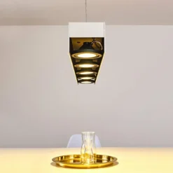 hofstein Suspension Bacoor LED Noir, Blanc, 5 lumières* Suspensions