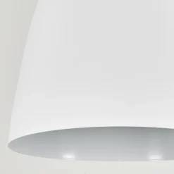 hofstein Suspension Bakou Blanc, 1 lumière