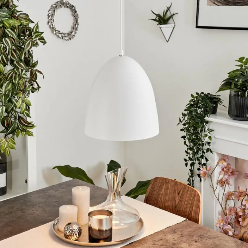 hofstein Suspension Bakou Blanc, 1 lumière