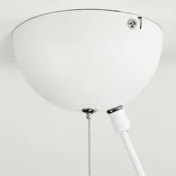 Luminaires Scandinaves-hofstein Suspension Bakou Blanc, 1 lumière