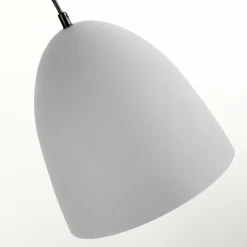 Luminaires Scandinaves-hofstein Suspension Bakou Gris, 1 lumière