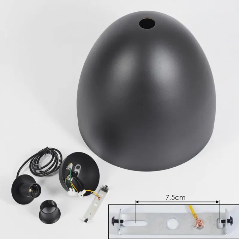 hofstein Suspension Bakou Noir, 1 lumière