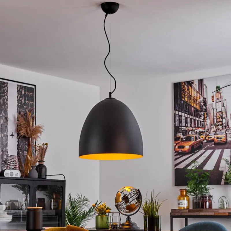 hofstein Suspension Bakou Noir, 1 lumière