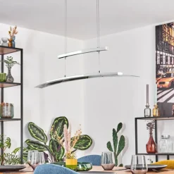 hofstein Suspension Balcairn LED Chrome, 4 lumières