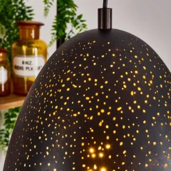 Luminaires Orientaux-hofstein Suspension Balcosna Noir, 1 lumière