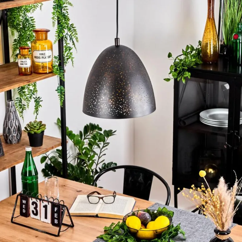 Luminaires Orientaux-hofstein Suspension Balcosna Noir, 1 lumière