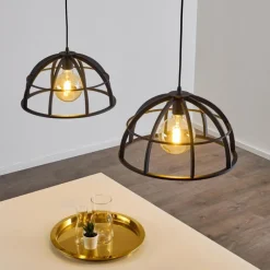 hofstein Suspension Ballarat Noir, 2 lumières