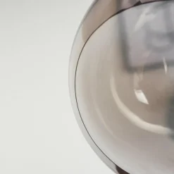 Suspension Verre Fumé-hofstein Suspension Barnegat Noir, 8 lumières