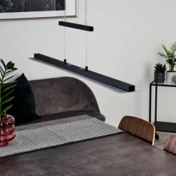 hofstein Suspension Barrud LED Noir, 1 lumière