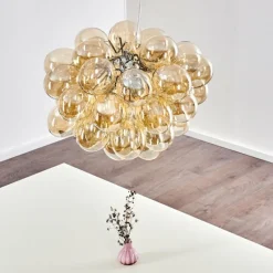 hofstein Suspension Barstow Chrome, 8 lumières