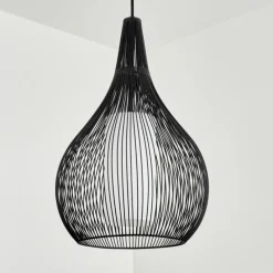 hofstein Suspension Barthoid Noir, 1 lumière