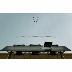 Luminaires Basis Leuchten Suspension Basis-Leuchten GENUA LED Aluminium, 6 lumières* Éclairage Led