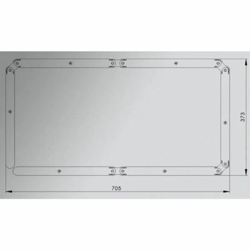 Luminaires Basis Leuchten Suspension Basis-Leuchten GENUA LED Aluminium, 6 lumières* Suspensions