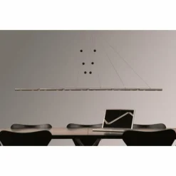 Luminaires Basis Leuchten Suspension Basis-Leuchten GENUA LED Aluminium, 4 lumières* Suspensions