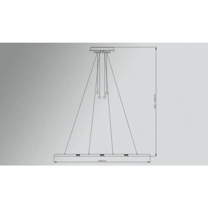 Luminaires Basis Leuchten Suspension Basis-Leuchten GENUA LED Aluminium, 4 lumières* Suspensions