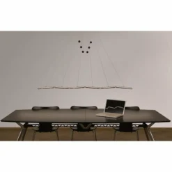 Luminaires Basis Leuchten Suspension Basis-Leuchten GENUA LED Aluminium, 4 lumières* Éclairage Led